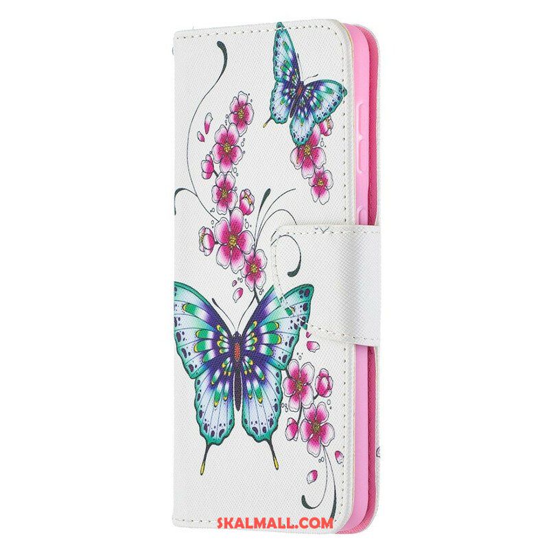 Fodral Samsung Galaxy S21 5G Underbara Fjärilar