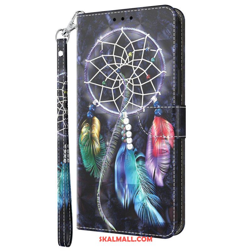 Fodral Samsung Galaxy S23 5G Med Kedjar Strap Dream Catcher