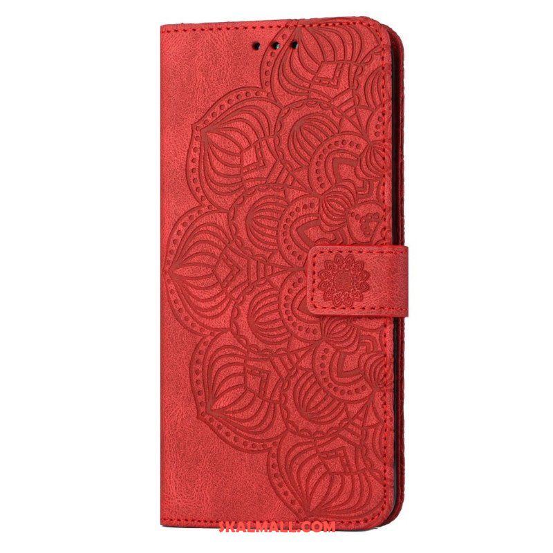 Fodral Samsung Galaxy S23 5G Med Kedjar Strappy Mandala