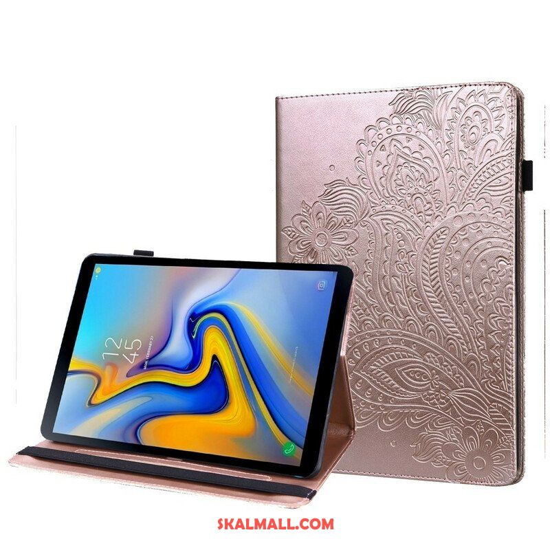 Fodral Samsung Galaxy Tab A7 Lite Blomma Mandala