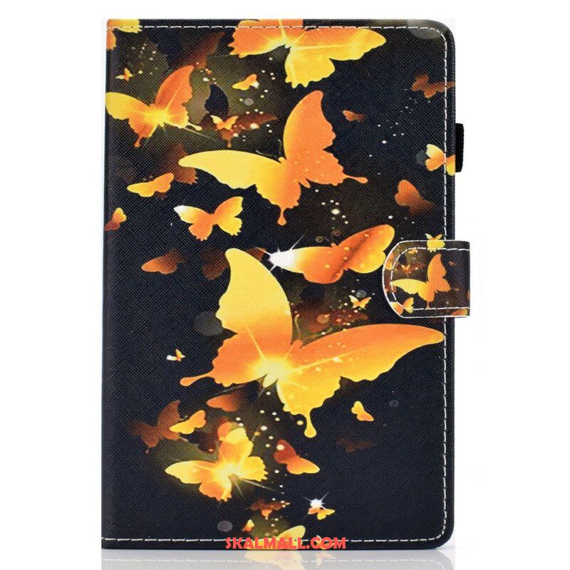 Fodral Samsung Galaxy Tab S8 / Tab S7 Unika Fjärilar