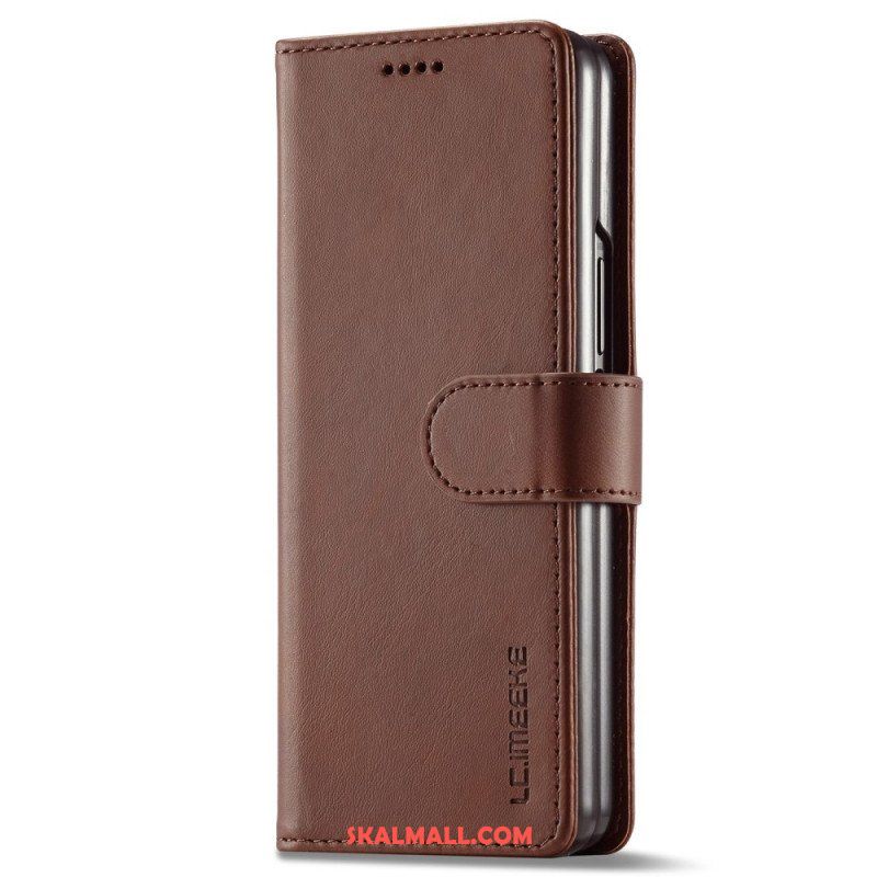 Fodral Samsung Galaxy Z Fold 4 Lc. Imeeke Classic Konstläder