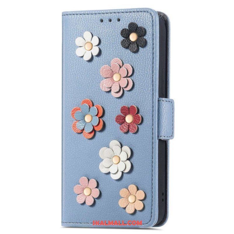 Fodral Sony Xperia 1 IV Dekorativa Blommor