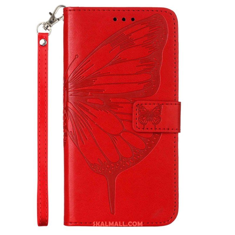 Fodral Sony Xperia 5 IV Med Kedjar Barock Strappy Butterfly