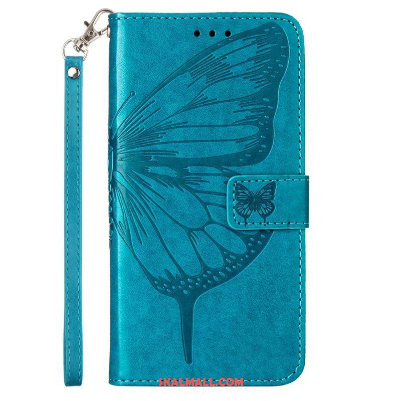 Fodral Sony Xperia 5 IV Med Kedjar Barock Strappy Butterfly