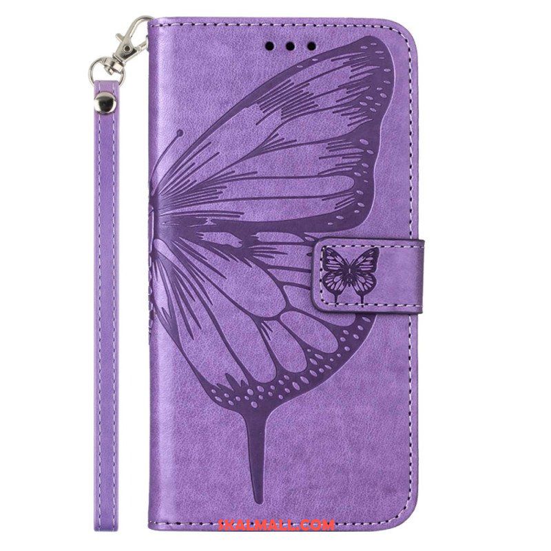 Fodral Sony Xperia 5 IV Med Kedjar Barock Strappy Butterfly