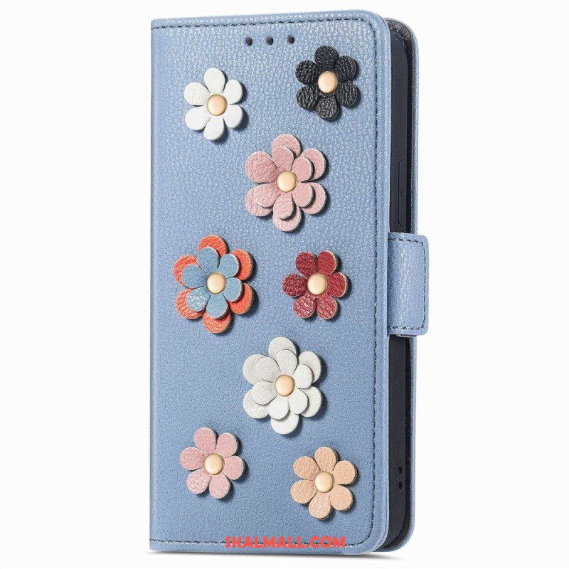 Fodral Xiaomi 12 Lite 3d-blommor