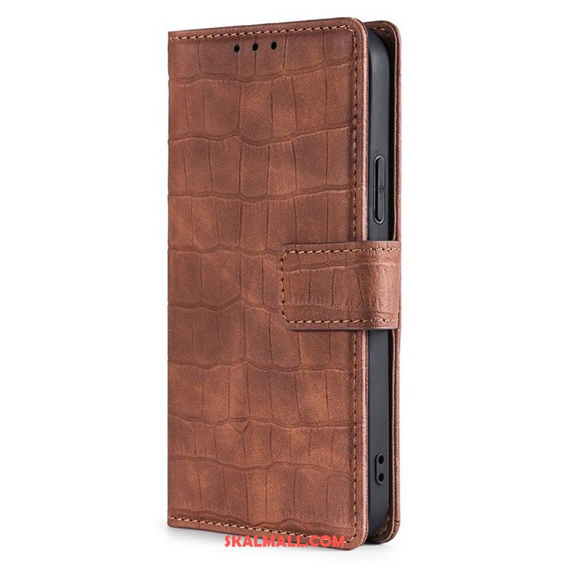 Fodral Xiaomi 12 Pro Skin-touch Crocodile