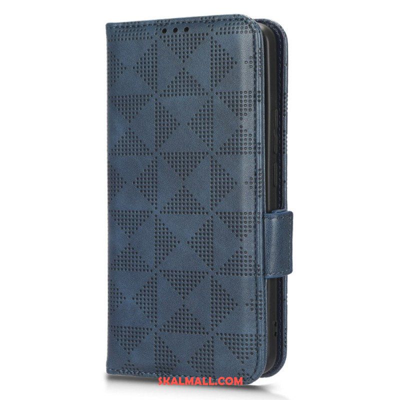 Fodral Xiaomi 12T / 12T Pro Retro Stil Trianglar