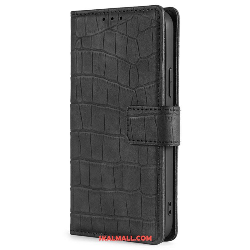 Fodral Xiaomi 12T / 12T Pro Skin-touch Crocodile