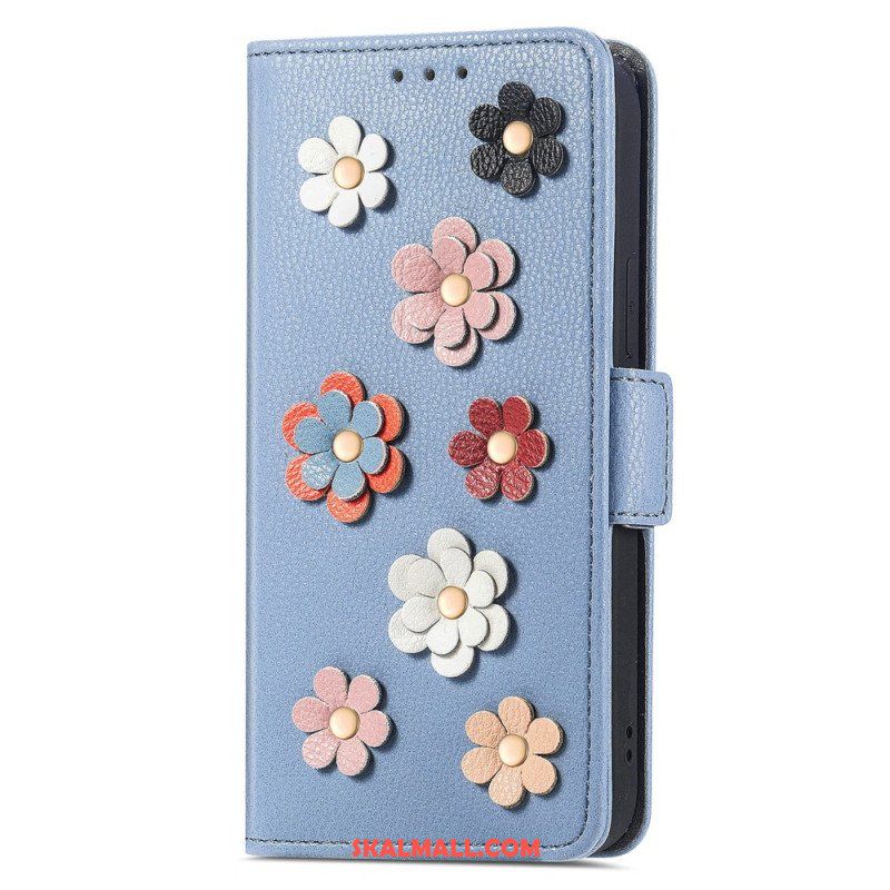 Fodral Xiaomi 13 Dekorativa Blommor
