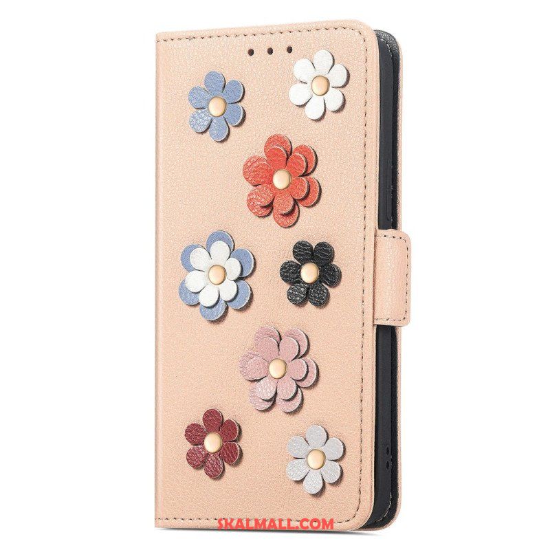 Fodral Xiaomi 13 Dekorativa Blommor