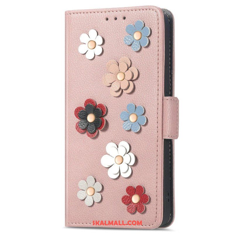 Fodral Xiaomi 13 Dekorativa Blommor