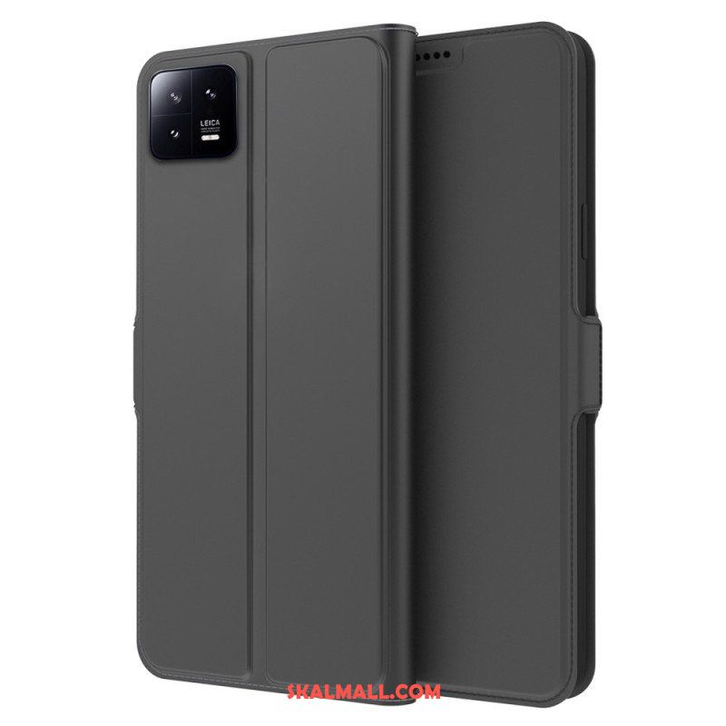 Fodral Xiaomi 13 Pro Smal Lädereffekt