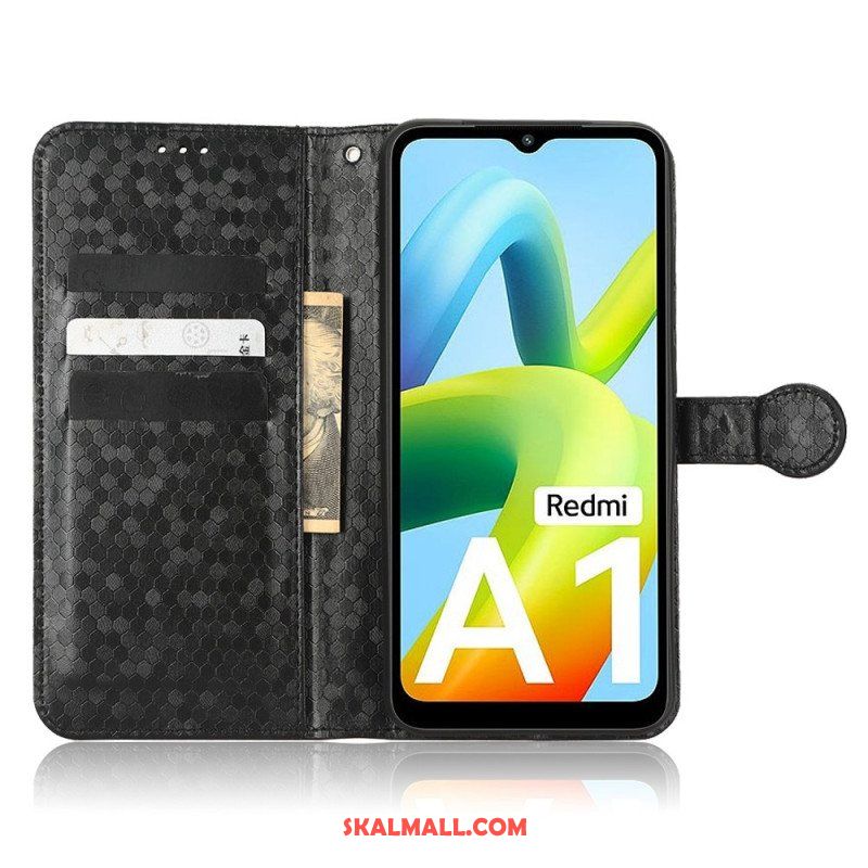 Fodral Xiaomi Redmi A1 Med Kedjar 3d-mönster Strappy