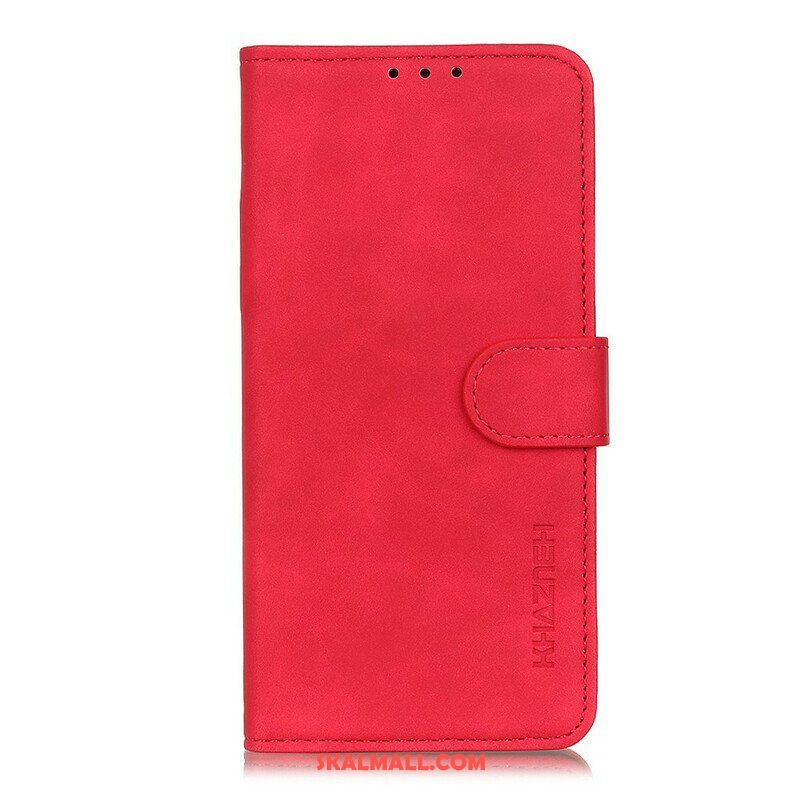 Fodral Xiaomi Redmi Note 10 5G Khazneh Lädereffekt