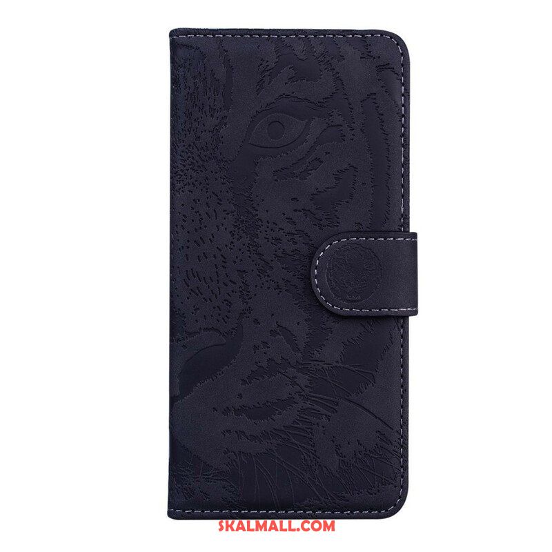 Fodral Xiaomi Redmi Note 10 5G Tiger Face Print