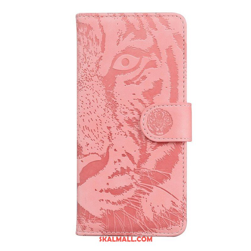 Fodral Xiaomi Redmi Note 10 5G Tiger Face Print