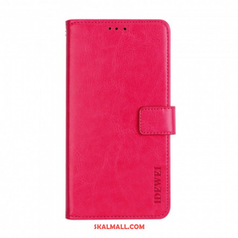 Fodral Xiaomi Redmi Note 10 Pro Läderimitation Idewei