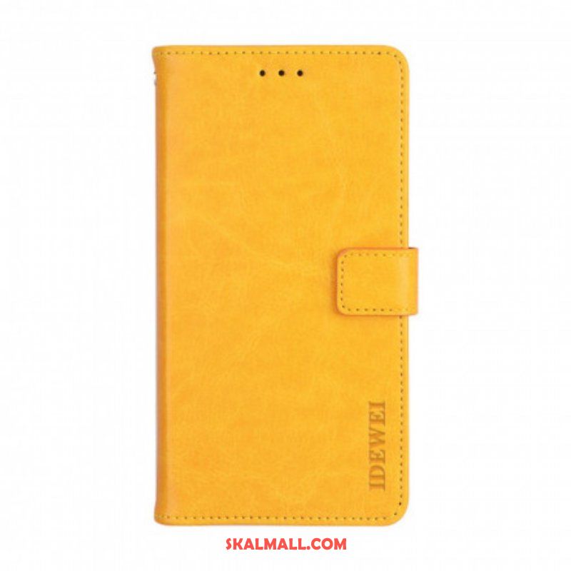 Fodral Xiaomi Redmi Note 10 Pro Läderimitation Idewei
