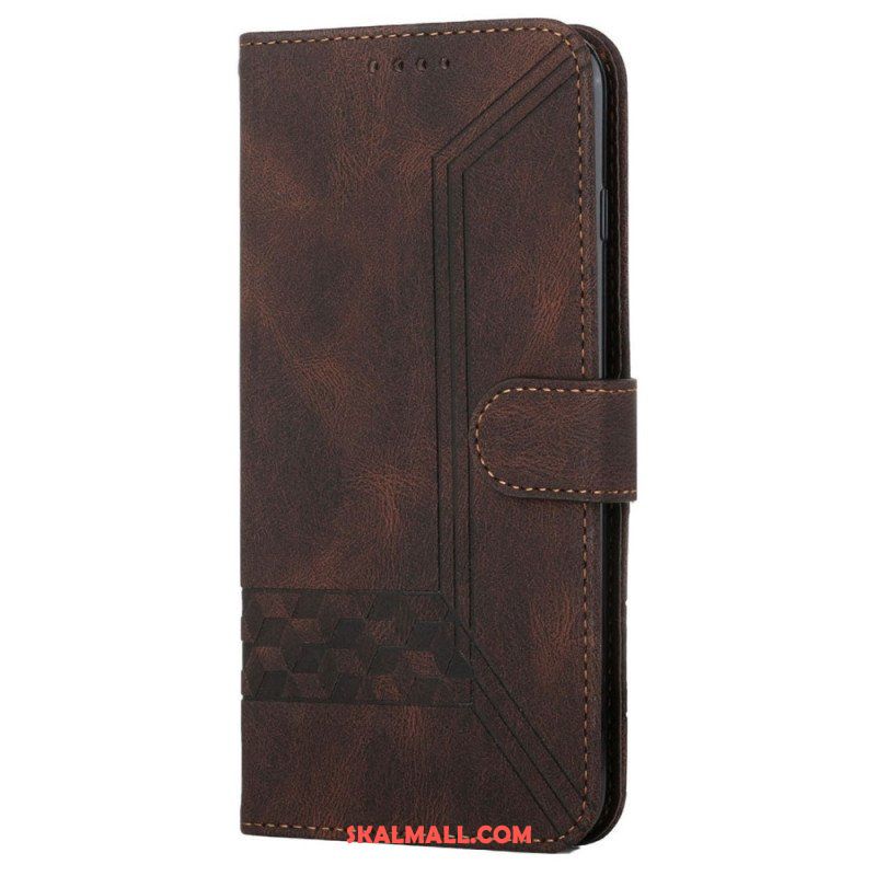 Fodral Xiaomi Redmi Note 10 Pro Med Kedjar Strip Geometrisk Fris
