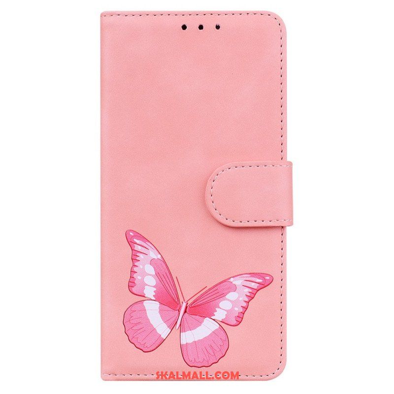 Fodral Xiaomi Redmi Note 10 Pro Skin-touch Butterfly