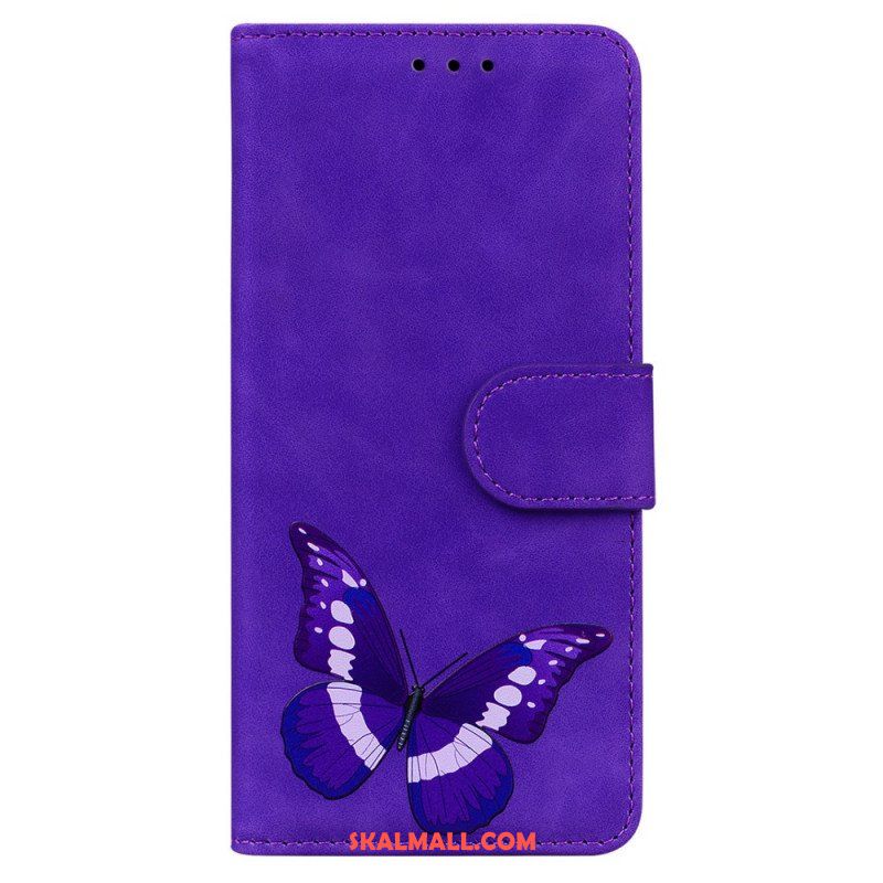 Fodral Xiaomi Redmi Note 10 Pro Skin-touch Butterfly