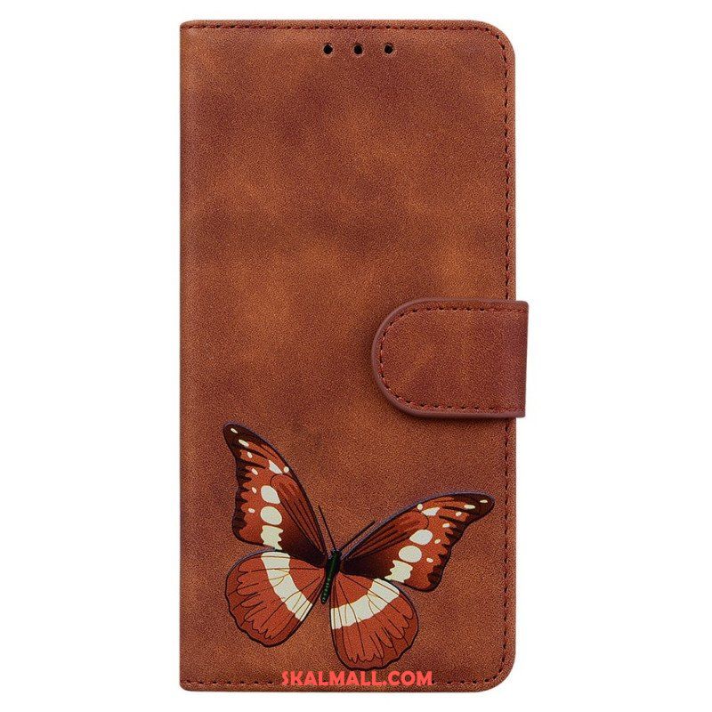 Fodral Xiaomi Redmi Note 10 Pro Skin-touch Butterfly