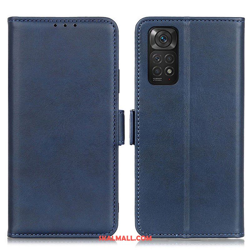 Fodral Xiaomi Redmi Note 11 / 11S Folio-fodral Dubbel Klaff