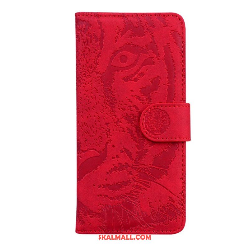 Fodral Xiaomi Redmi Note 11 / 11S Tiger Face Print