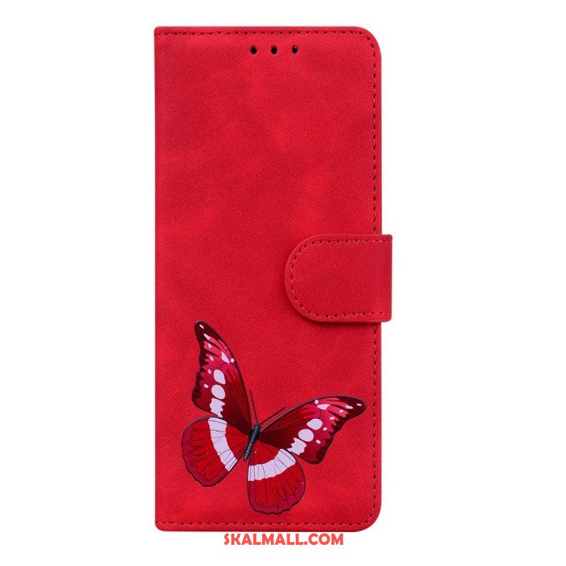 Fodral Xiaomi Redmi Note 11 Pro / 11 Pro 5G Skin-touch Butterfly