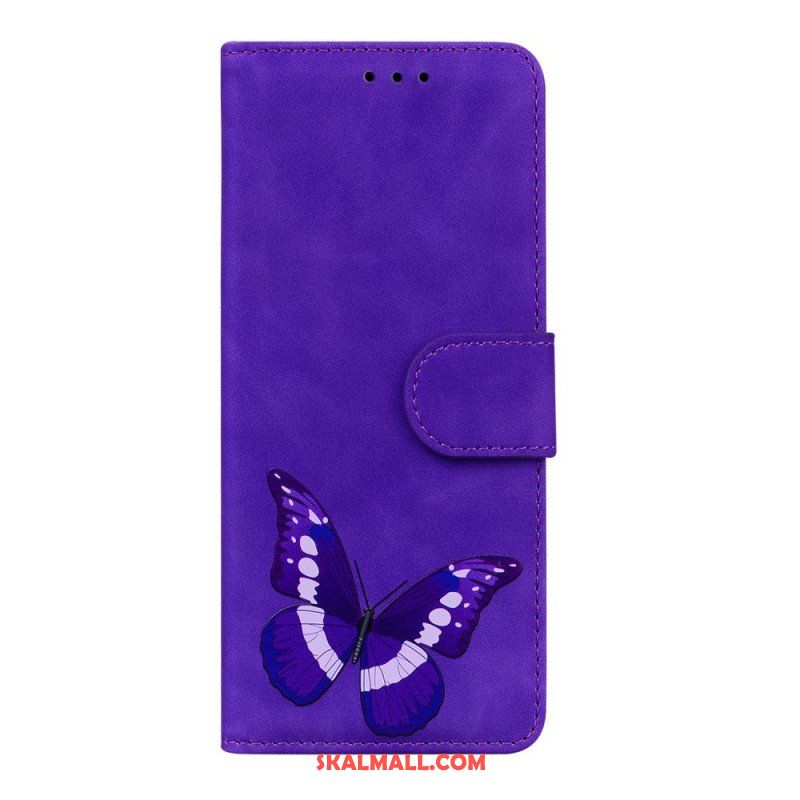 Fodral Xiaomi Redmi Note 11 Pro / 11 Pro 5G Skin-touch Butterfly