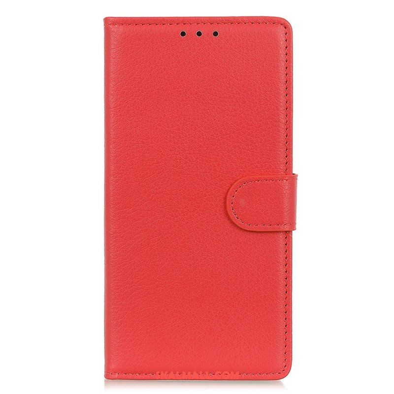 Fodral Xiaomi Redmi Note 12 4G Traditionellt Konstläder