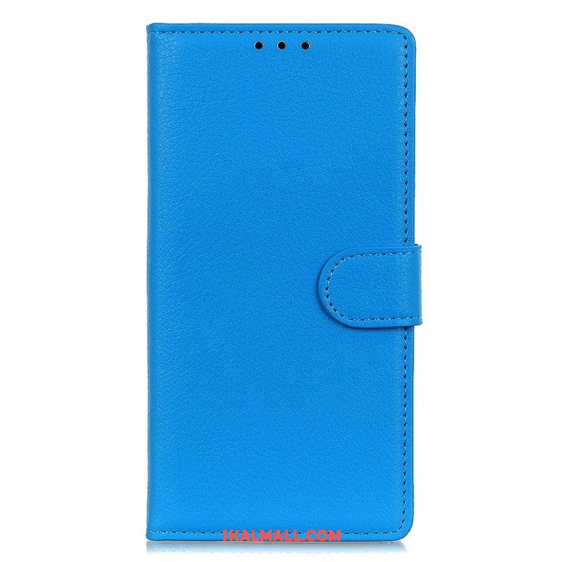 Fodral Xiaomi Redmi Note 12 4G Traditionellt Konstläder