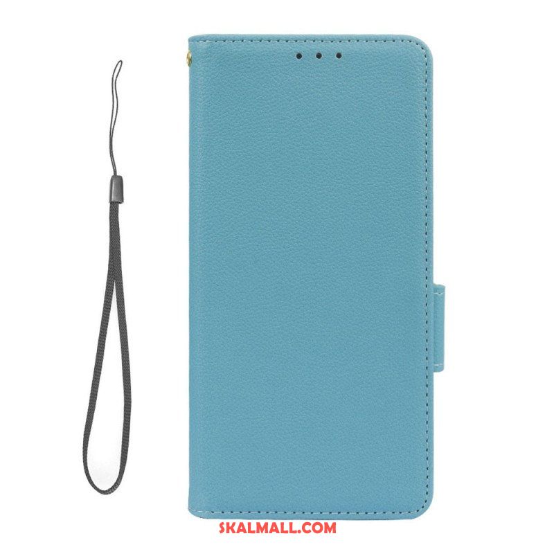 Fodral Xiaomi Redmi Note 12 Pro Med Kedjar Tunn Strappy