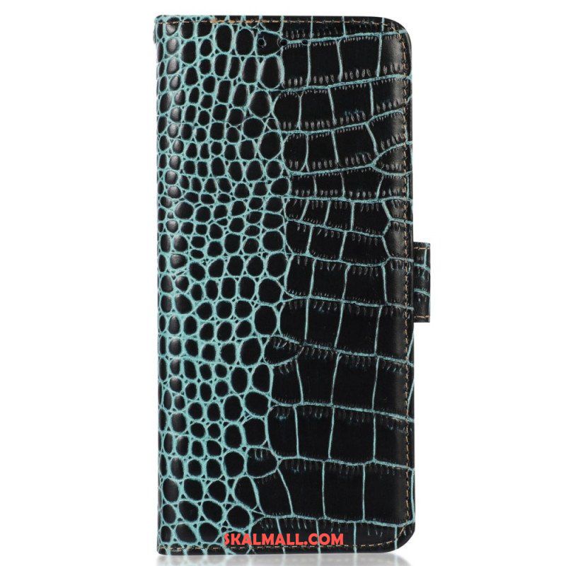 Fodral Xiaomi Redmi Note 12 Pro Plus Crocodile Style Rfid