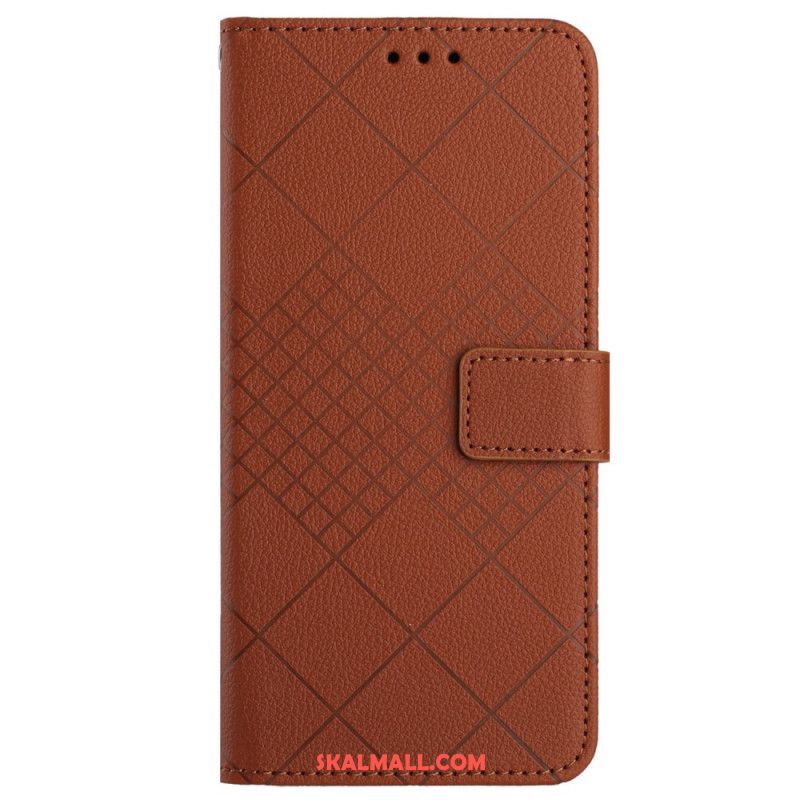 Fodral Xiaomi Redmi Note 13 4g Strappy Diamond Mönster