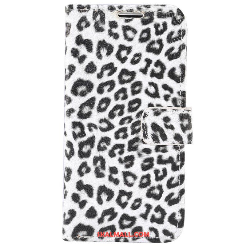 Fodral iPhone 14 Plus Leopard Hudstil