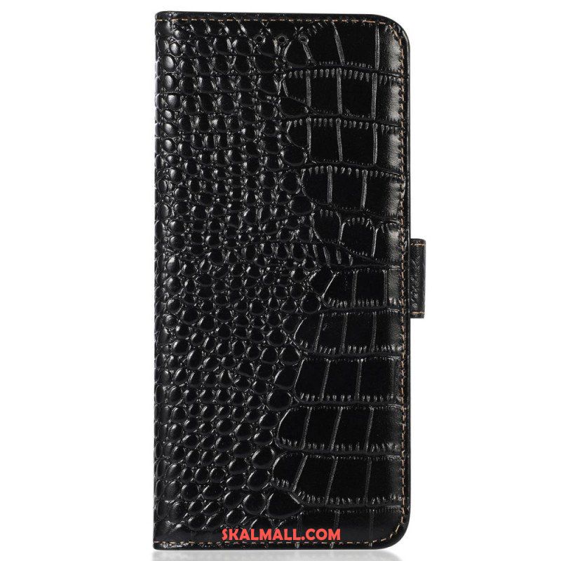 Fodral iPhone 14 Pro Max Crocodile Style Rfid