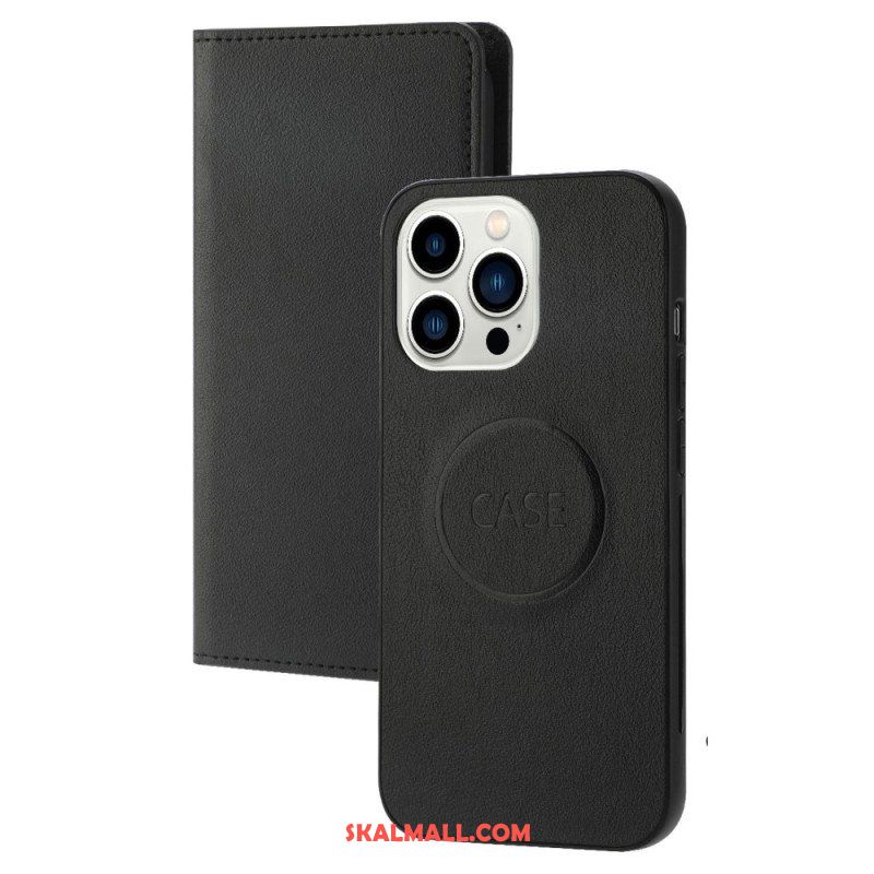 Folio-fodral Mobilskal iPhone 14 Pro Max Läderfodral Löstagbar