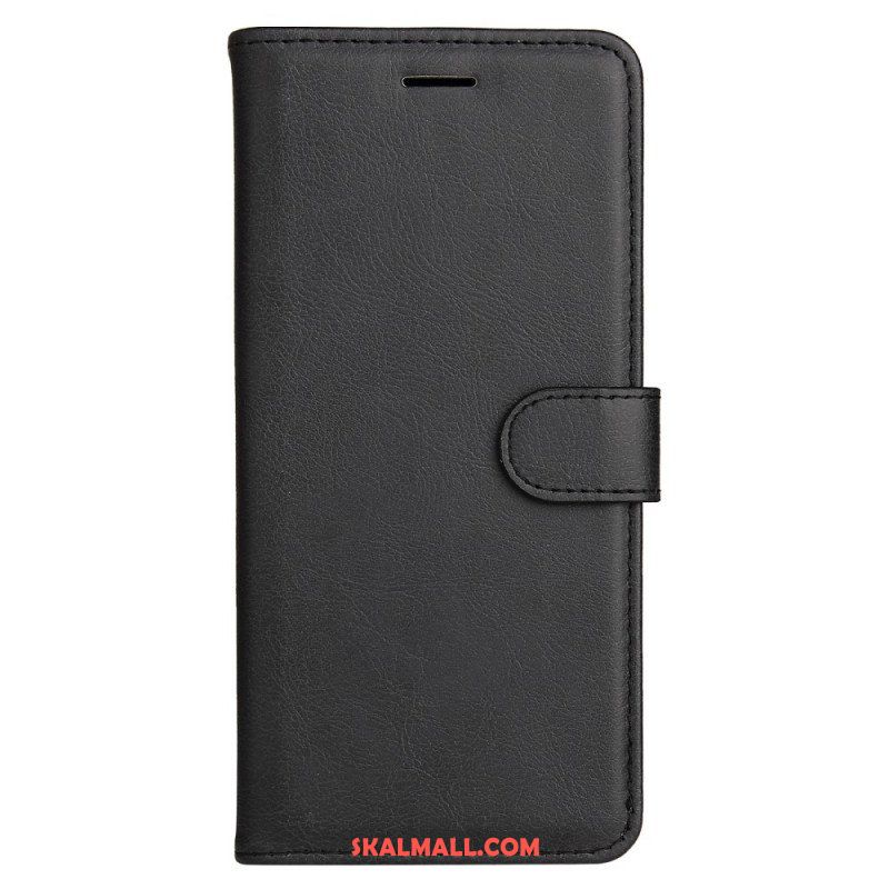 Folio-fodral OnePlus 10 Pro 5G Med Kedjar Strappy Plain Leather Style