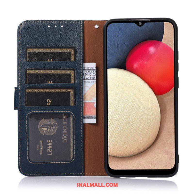 Folio-fodral OnePlus 11 5G Lychee Style Rfid Khazneh