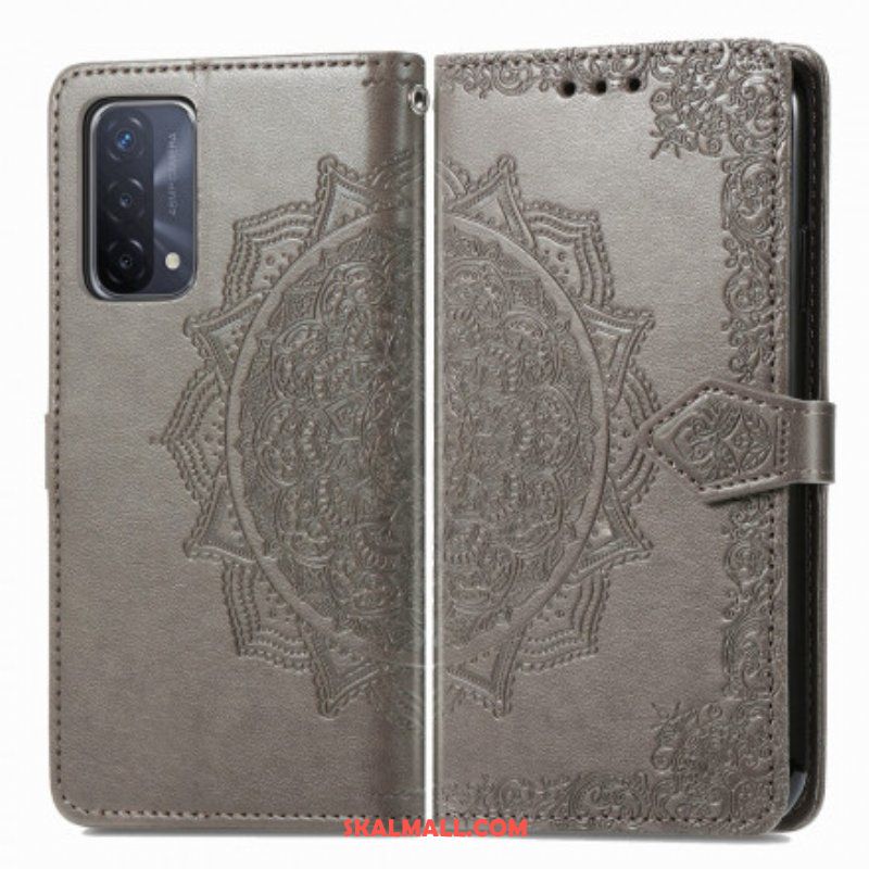 Folio-fodral Oppo A54 5G / A74 5G Mandala Medeltiden