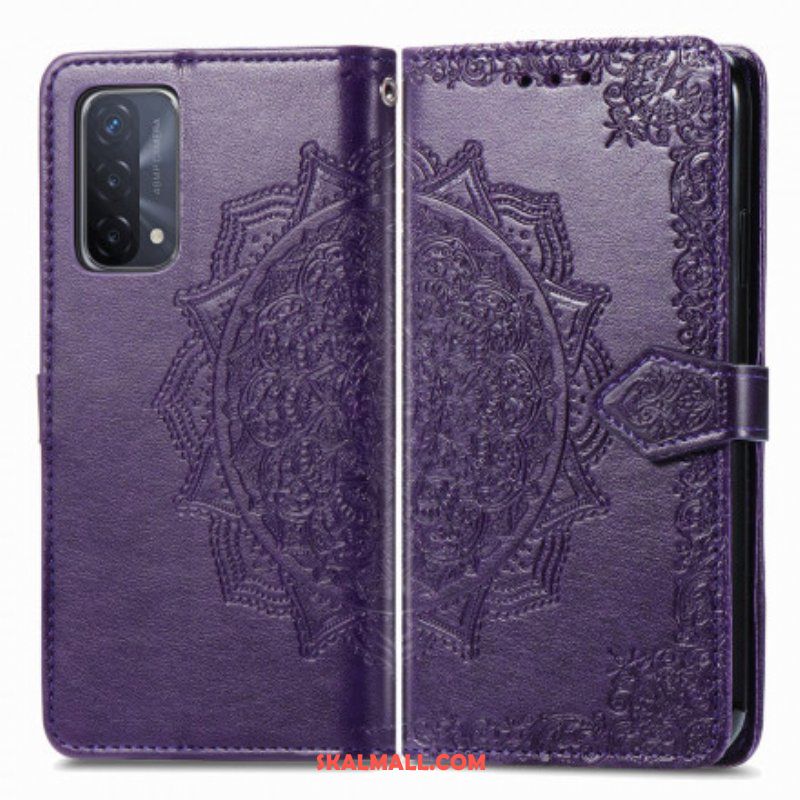 Folio-fodral Oppo A54 5G / A74 5G Mandala Medeltiden