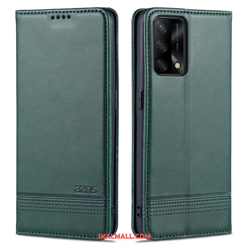 Folio-fodral Oppo A74 4G Läderfodral Azns Konstläder