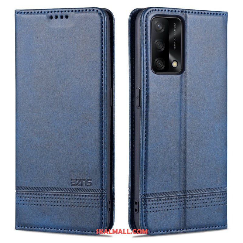 Folio-fodral Oppo A74 4G Läderfodral Azns Konstläder