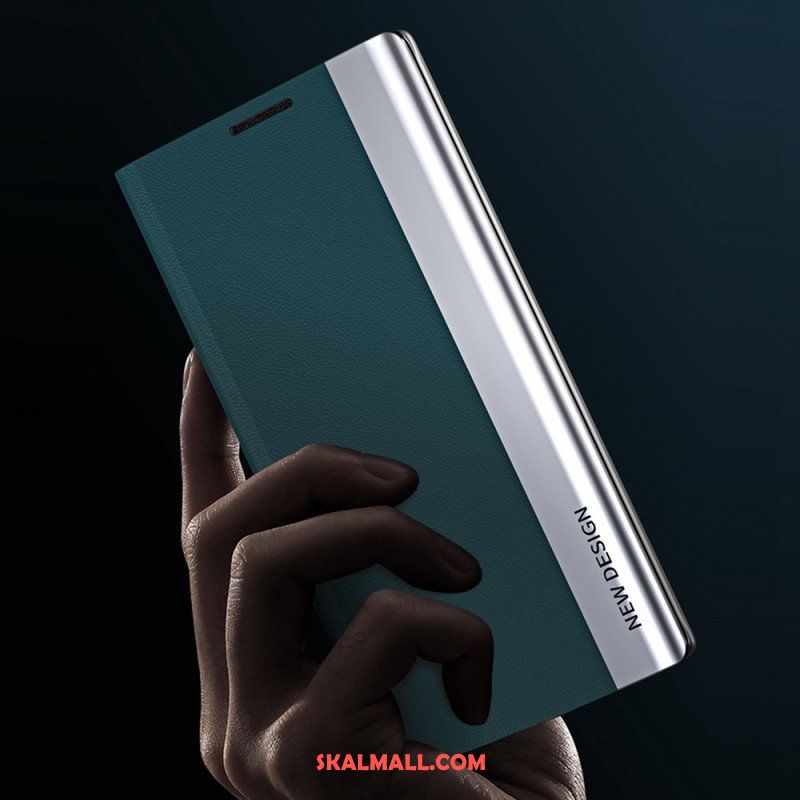 Folio-fodral Oppo Find X5 Läderfodral Ny Design