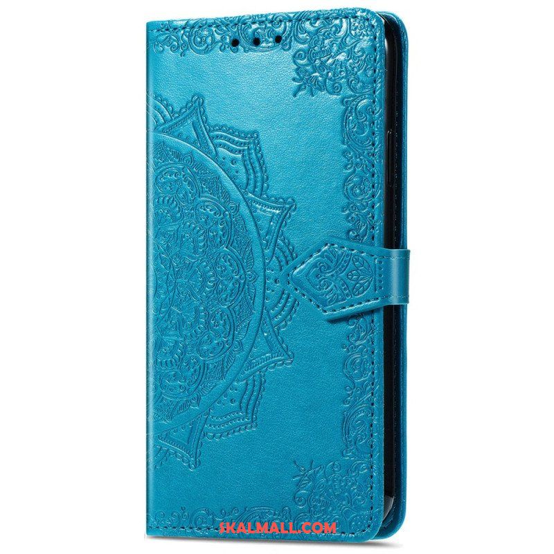 Folio-fodral Samsung Galaxy A14 / A14 5G Vintage Mandala