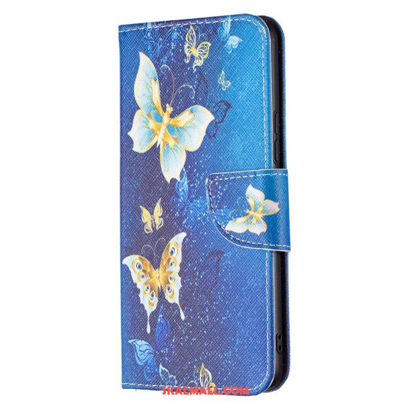 Folio-fodral Samsung Galaxy A53 5G Nattfjärilar