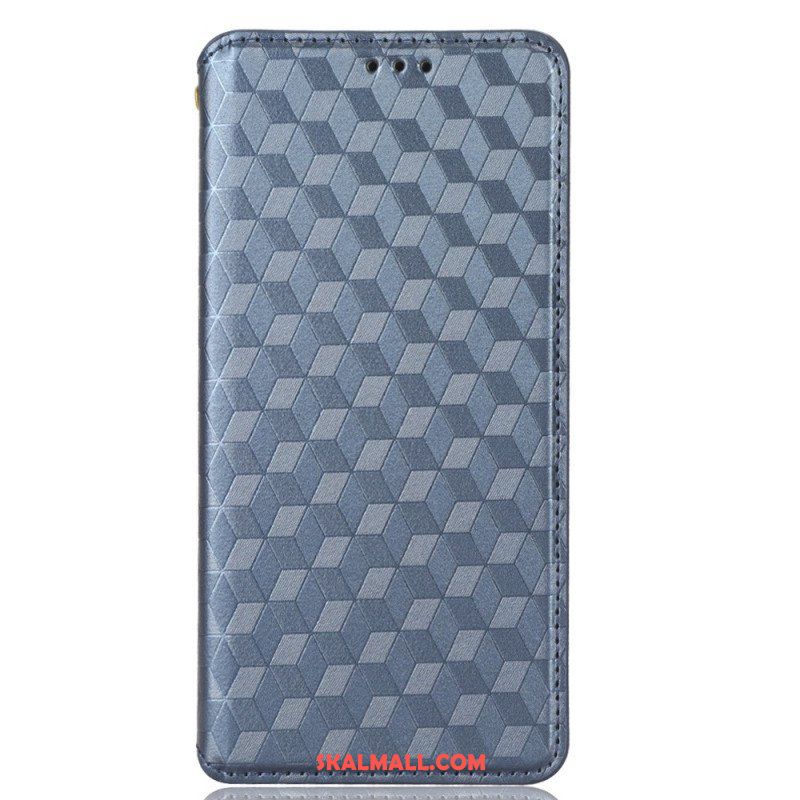 Folio-fodral Samsung Galaxy A54 5G Läderfodral 3d-mönster
